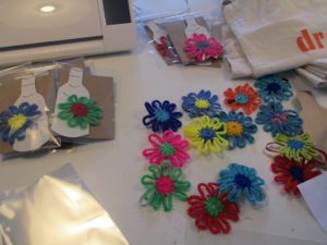 bloem voor op de fles